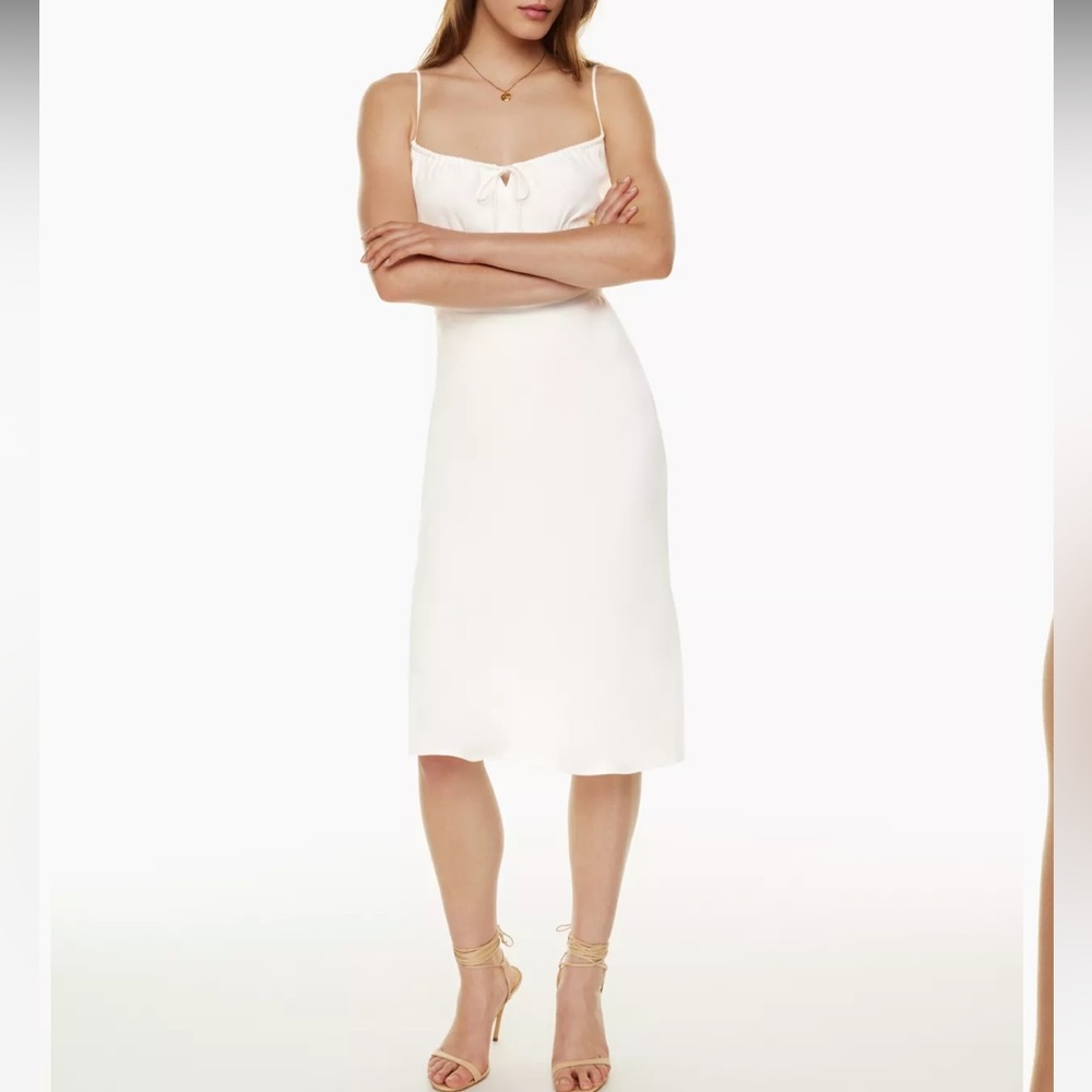 Aritzia Wilfred Bellow Dress - Size 0 - White